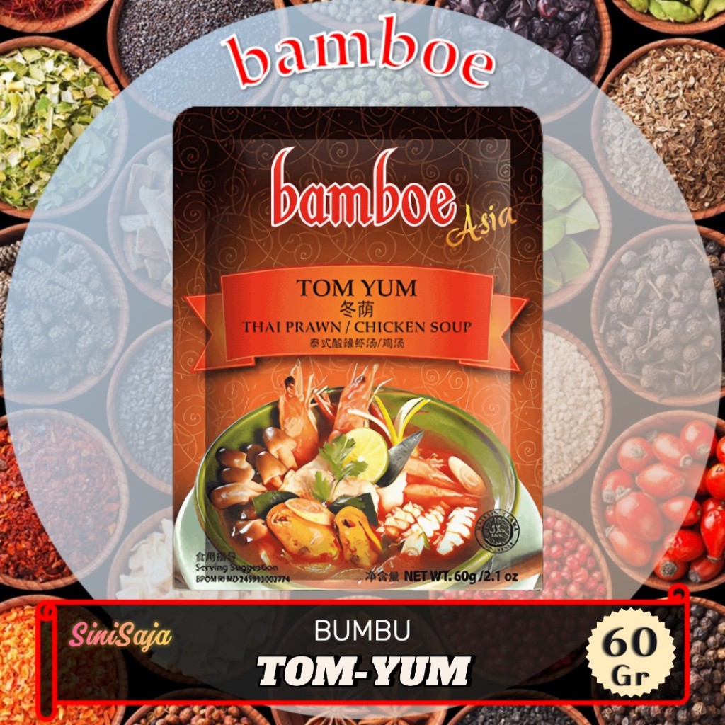 

Tom yum - Tom yam - Bamboe - Bumbu masak instant