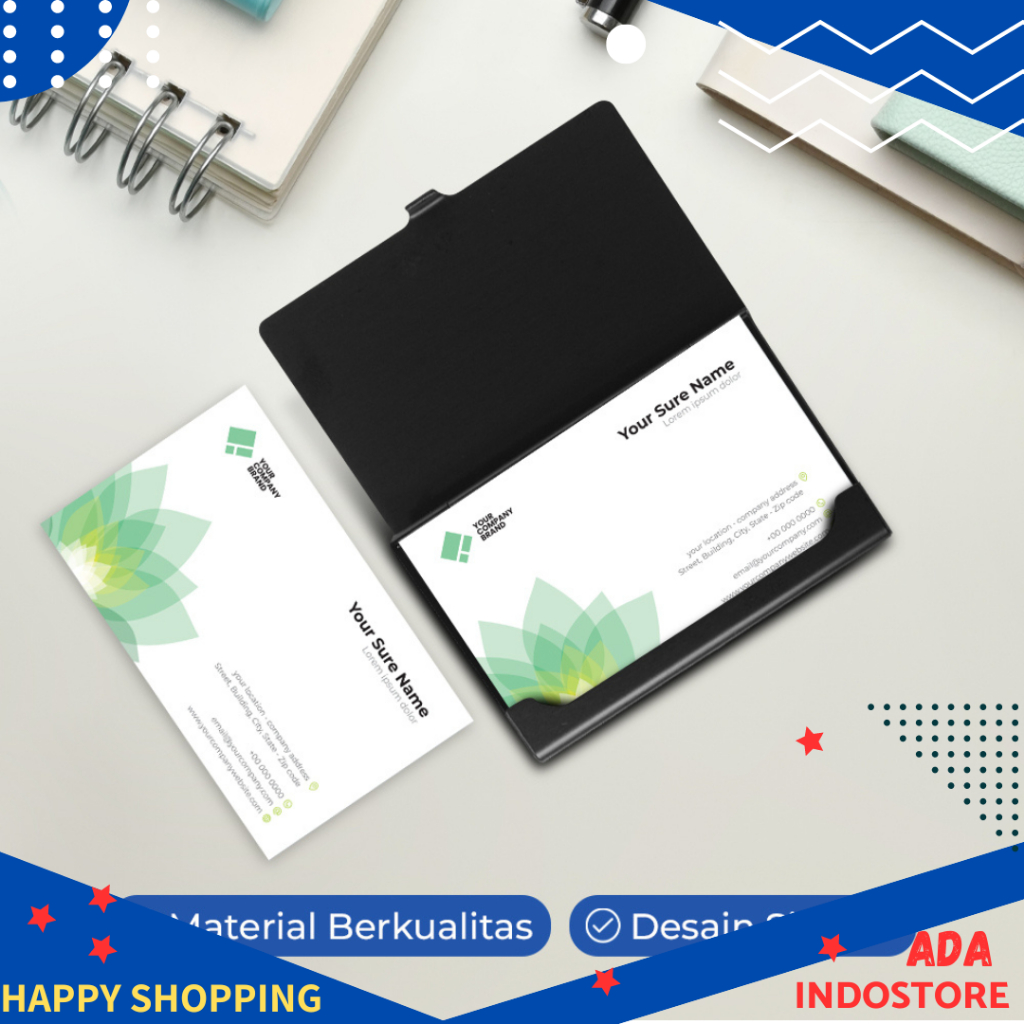 

Kotak Khusus Simpan Kartu Nama Aluminium Variasi Black Dengan Penguncian khusus Model Pengait