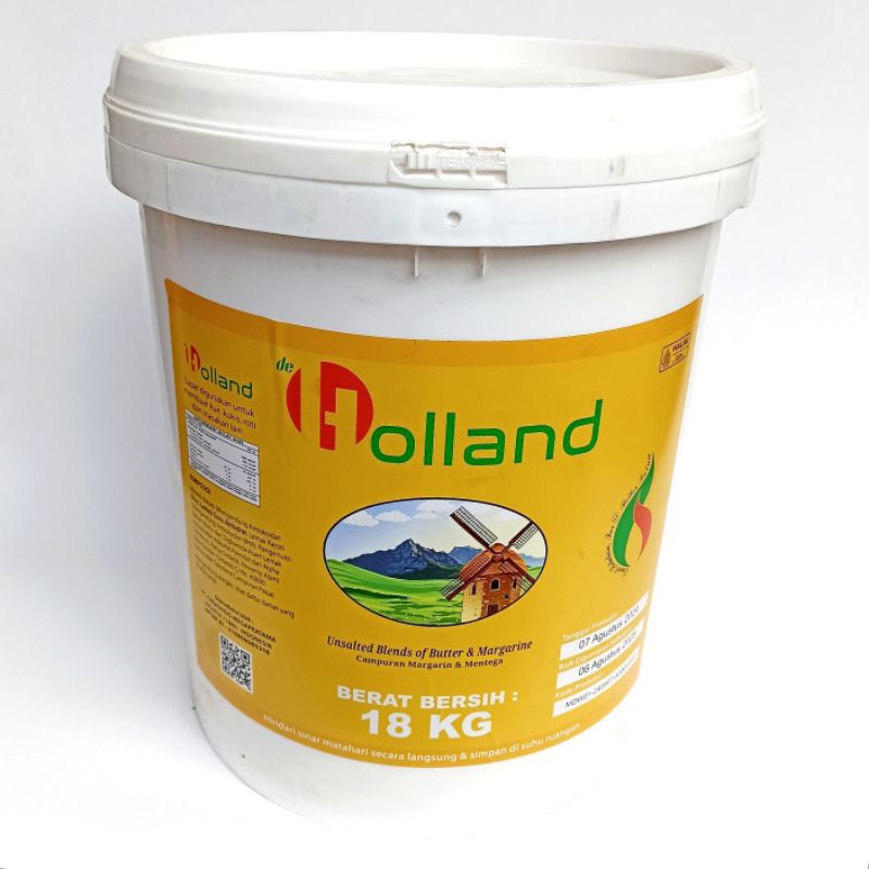 

Deitolland Yellow Butter Blends / Campuran Margarin Dan Mentega 18 Kg