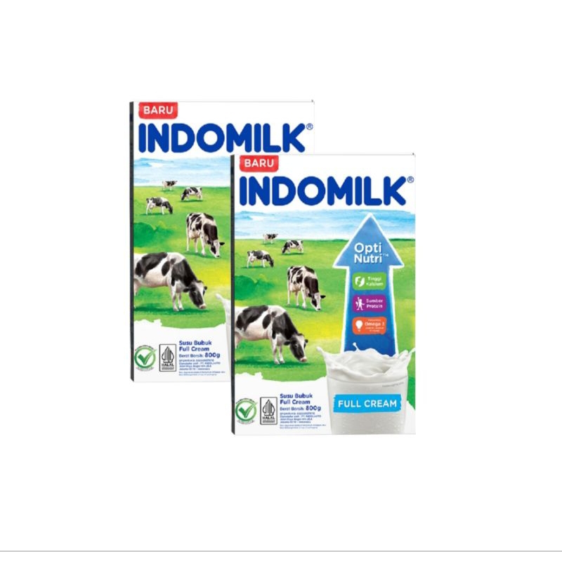 

INDOMILK Opti Nutri Susu Bubuk Instan Full Cream 2 x 800 g
