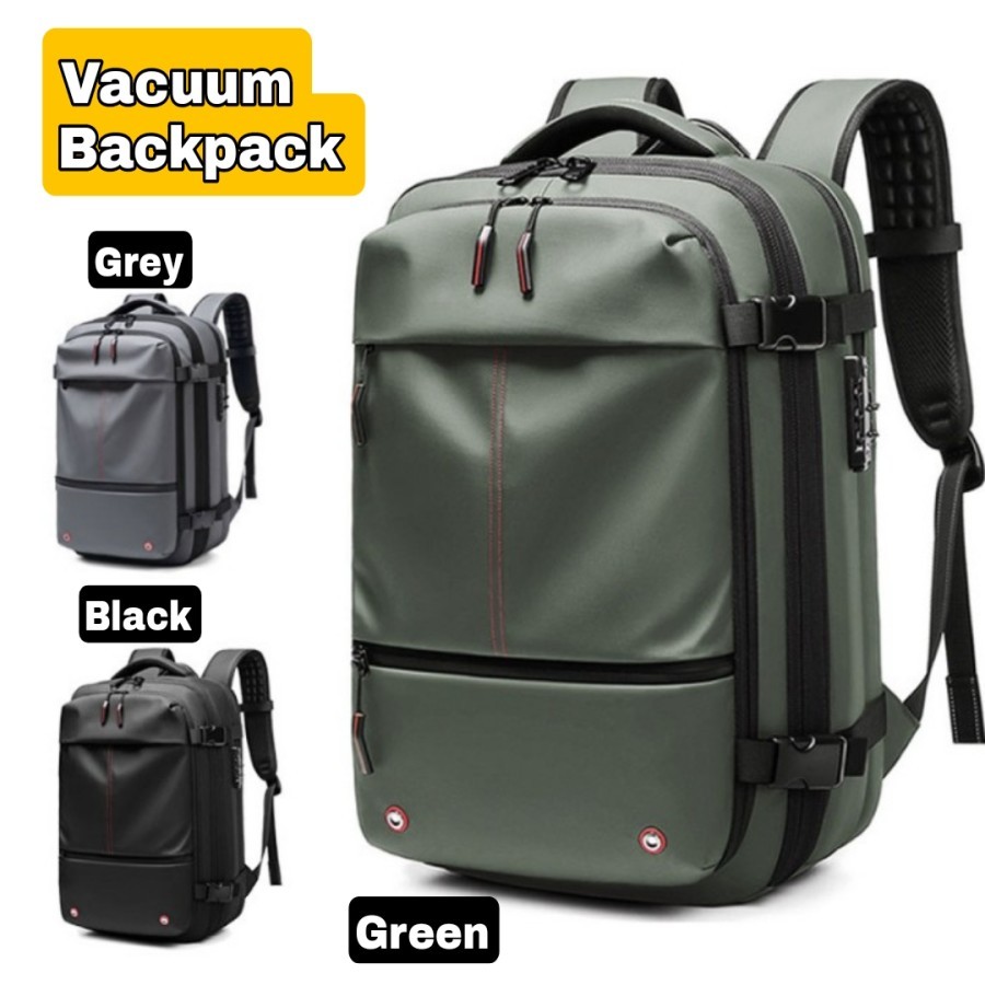 MH - Airback backpack vacuum laptop bag travel tas vacuum 7757