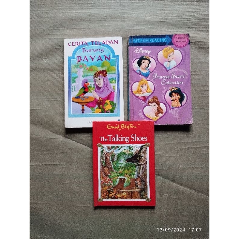 Buku Novel-Barbie-Cerita Teladan; CERITA TELADAN Burung BAYAN, DISNEY Princess Story Collection, The