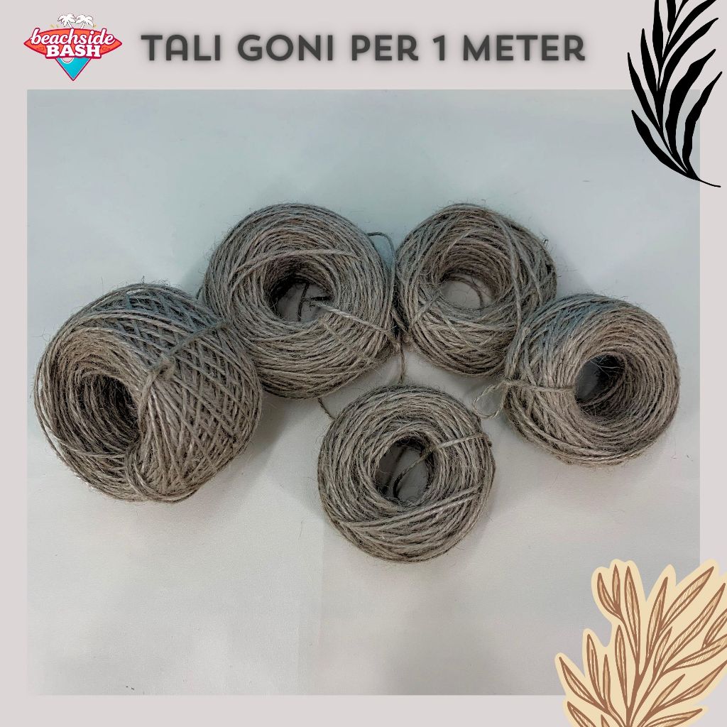 

tali goni tali buket rami per meter tali bungkusan kado