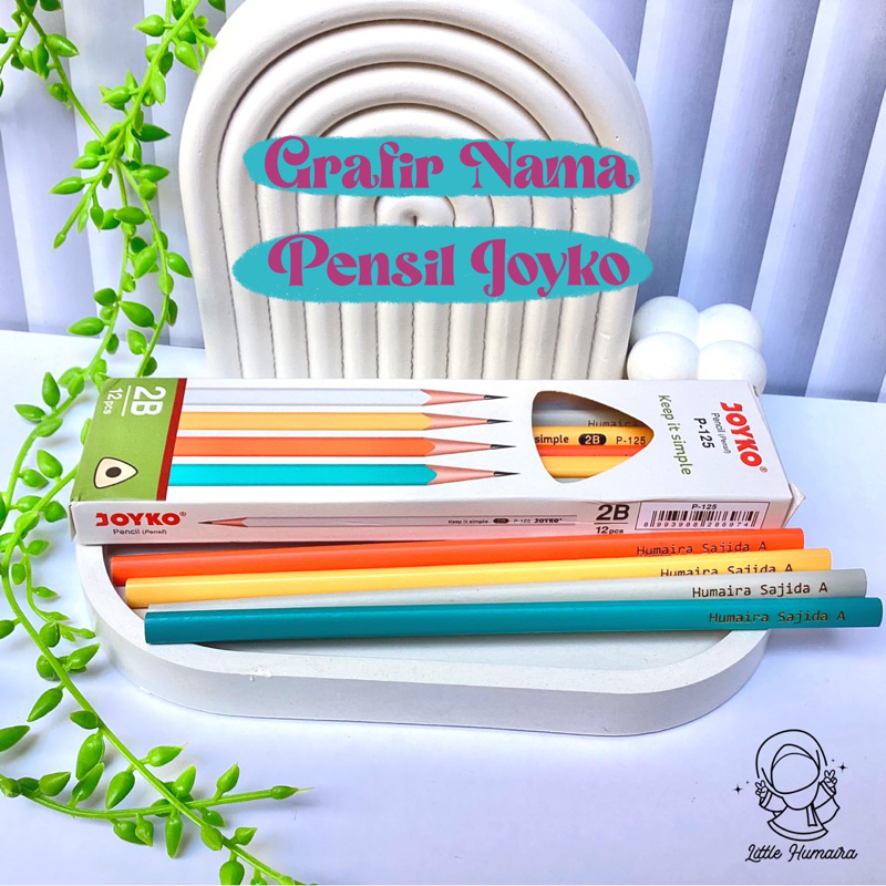 

Grafir Nama Pensil 2B Joyko (12 pcs)
