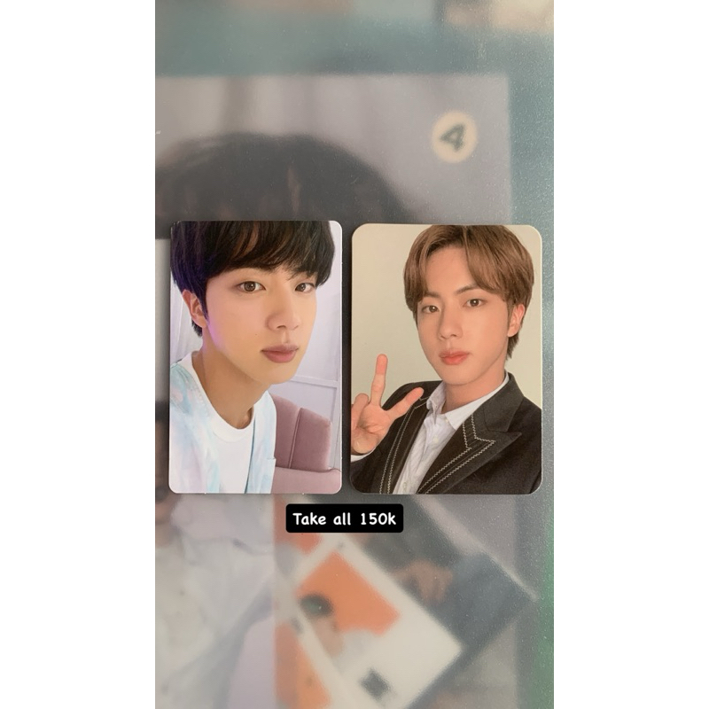 PHOTOCARD PC OFFICIAL KIM SEOKJIN JIN BTS THE ASTROUNOT BE DICON