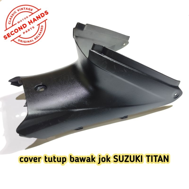 cover tutup bawah jok suzuki smash titan