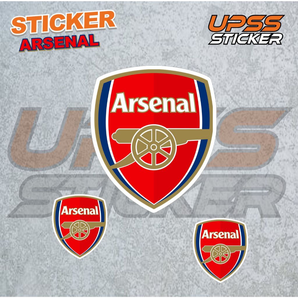 

Stiker Sticker Arsenal Case Phone Logo Brand Band Aesthetic Journal Clothing Basic Casing Striping Tempel Label Merk Dinding Graftac Vinyl High Quality decal