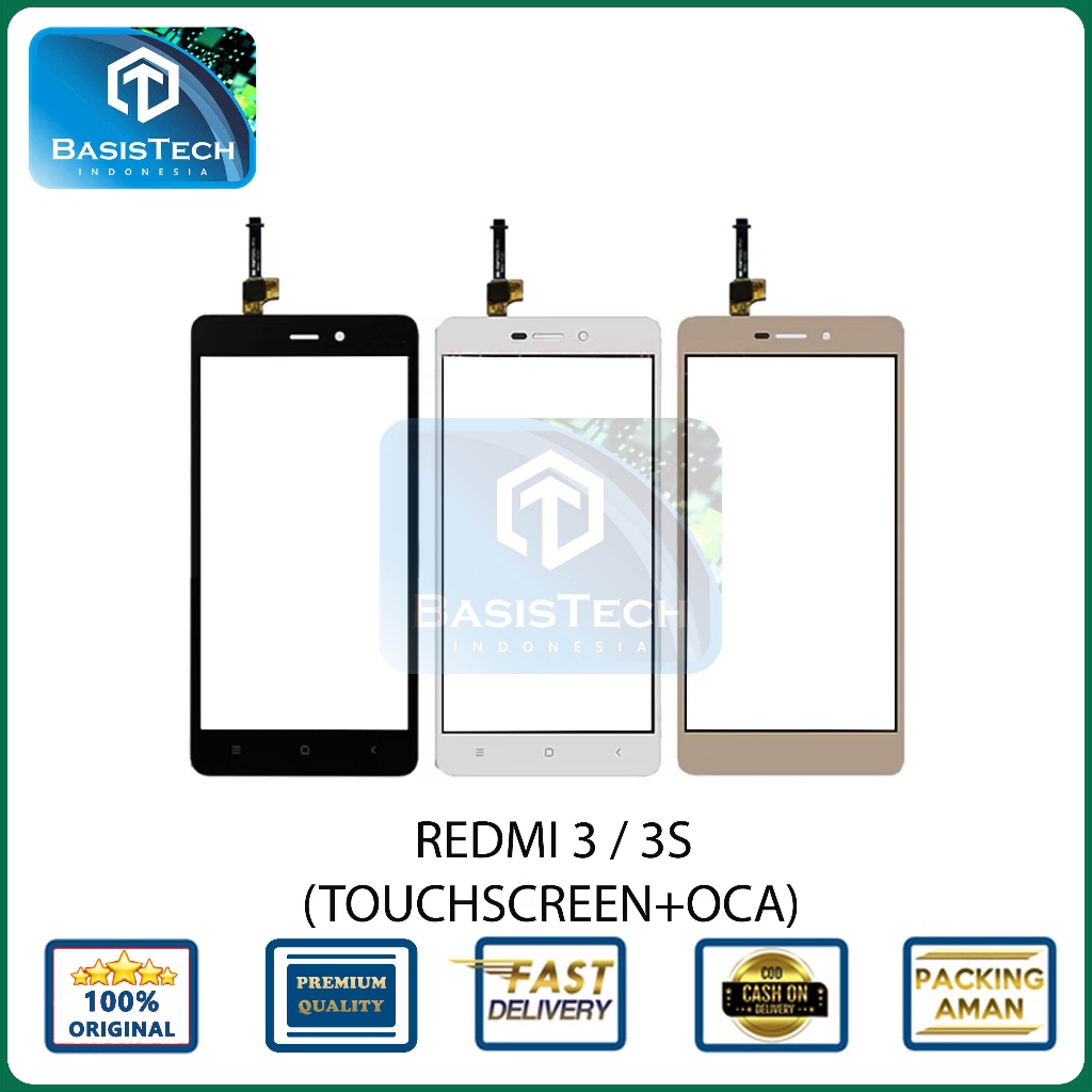 TOUCHSCREEN XIAOMI REDMI 3 - 3S ORIGINAL QUALITY