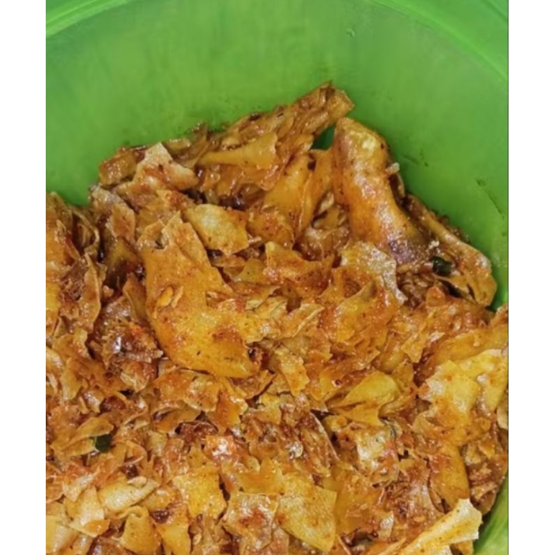 

PIKSET / KERIPIK SINGKONG PEDAS DAUN JERUK 500GR