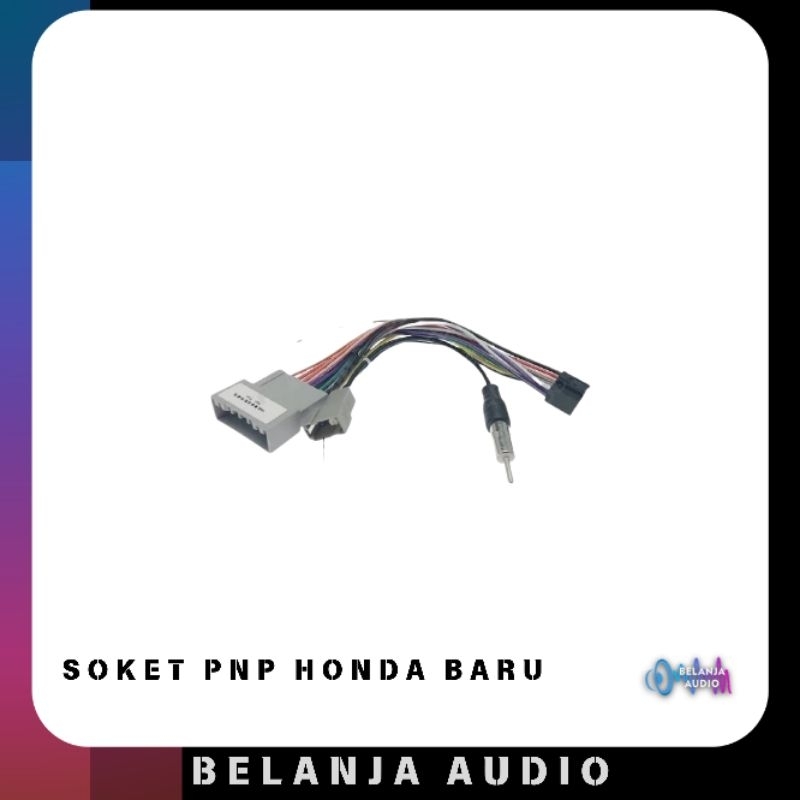 Soket PNP Head Unit Android Honda Baru Brio BRV2018