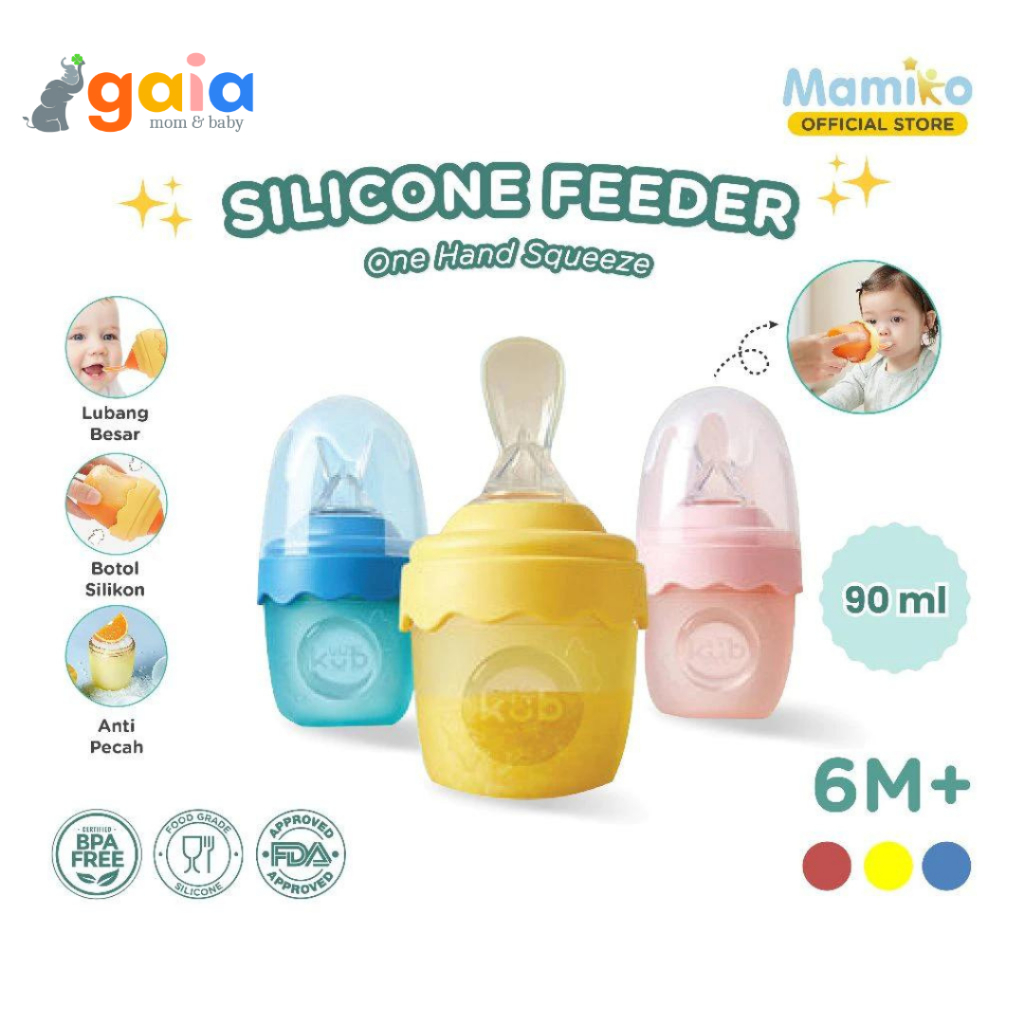 KUB Colorblock Baby Feeding Spoon