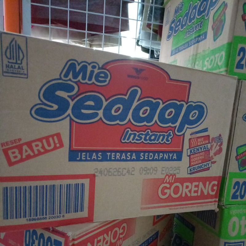 

mi sedap goreng 90gr karton