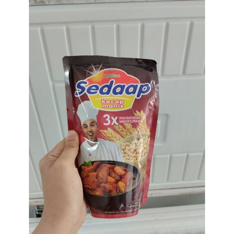 

Kecap Manis Sedaap Pouch uk 520 ml