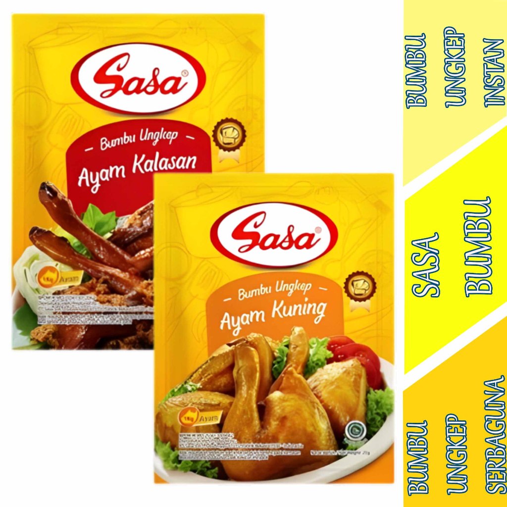 

Bumbu Ungkep Varian Rasa Serbaguna - Sasa Bumbu - Bumbu Ungkep Instan