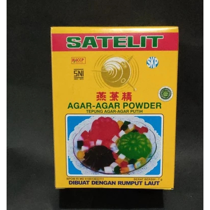 

Satelit Agar Agar Powder 7gr - Coklat Hijau Merah Putih