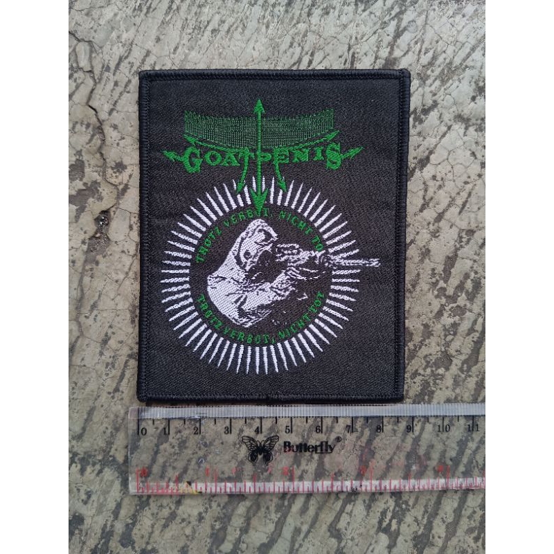 woven patch goatpenis