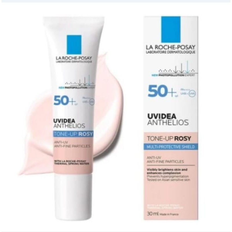la roche posay anthelios uvidea SPF 50+ tone up rosy anti UV 30.ml