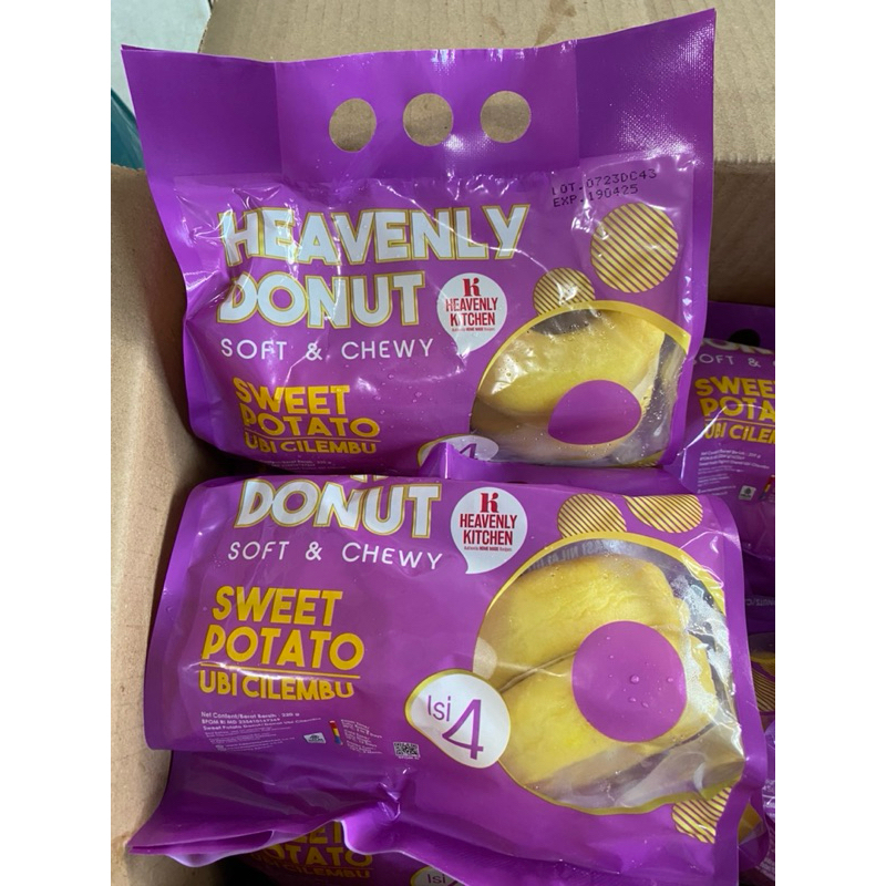 

heavenly donut sweet potato ubi cilembu 4pcs