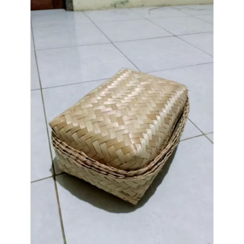 [ Halodul ] Besek Bambu 20x30 Box Hampers Besek Persegi Panjang | besek bambu hampers | kotak hantar