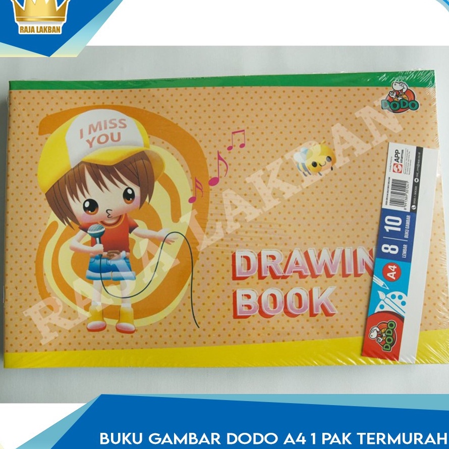 

PROMO AKHIR BULAN Buku Gambar DODO A4 1 Pak TERMURAH