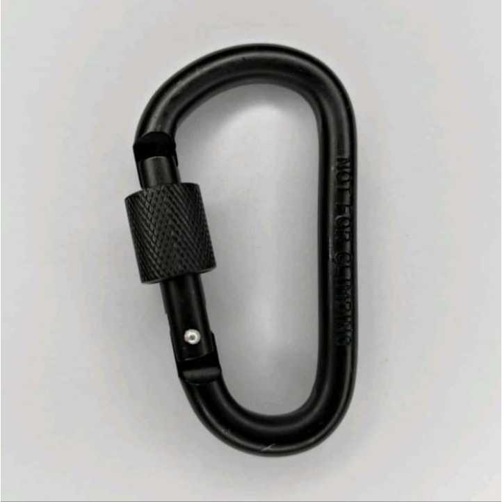 FIGTER TACTIKAL CARABINER SHAPE 8 D CARABINER GANTUNGAN KUNCI