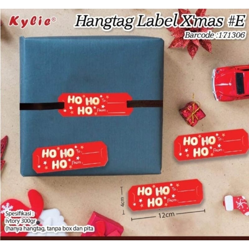 

HAND TAG LABEL CHRISTMAS NATAL ISI 10 PCS - KODE XMAS E