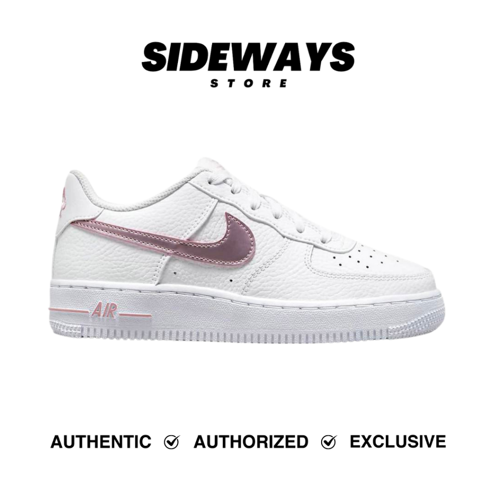 Nike Air Force 1 White Pink Glaze GS