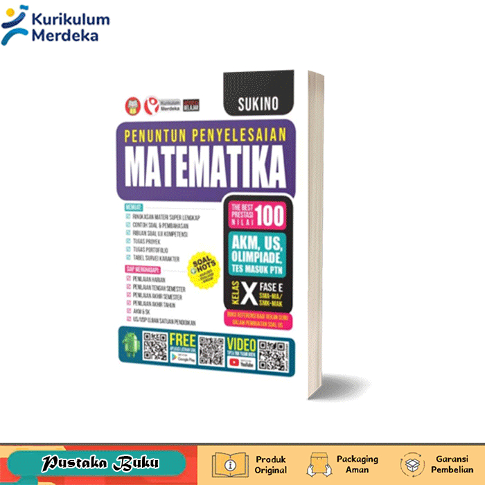 Buku Penuntun Penyelesaian Matematika SMA Kelas 10 Fase E Kurikulum Merdeka