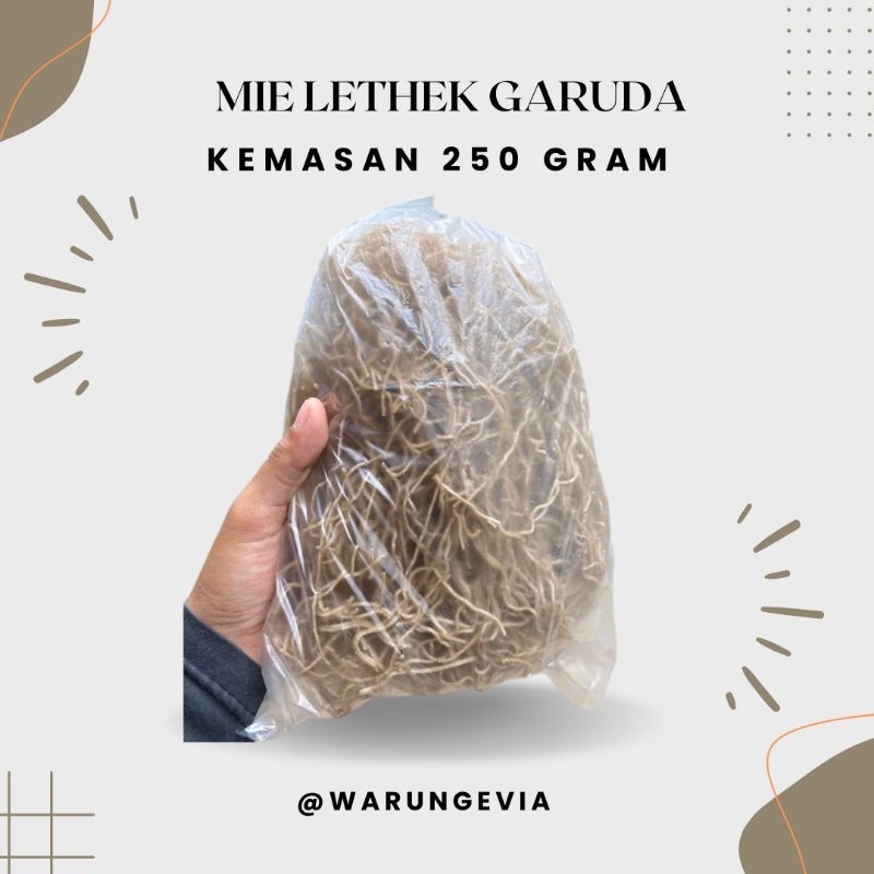 

MIE LETHEK GARUDA ECER 250 GRAM