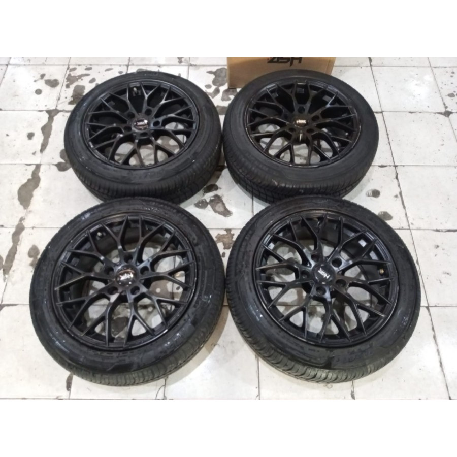 Velg Mobil Bekas RAVEL HSR R16 + Ban ZEETEX PNP Ertiga XL7 Brv Luxio