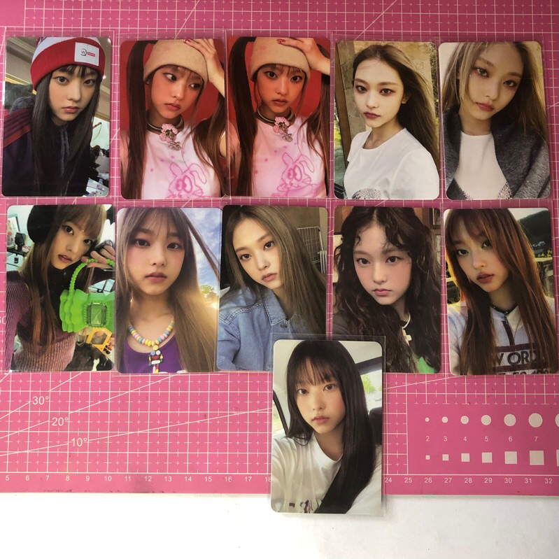 photocard official haerin new jeans || HAERIN CIMOL