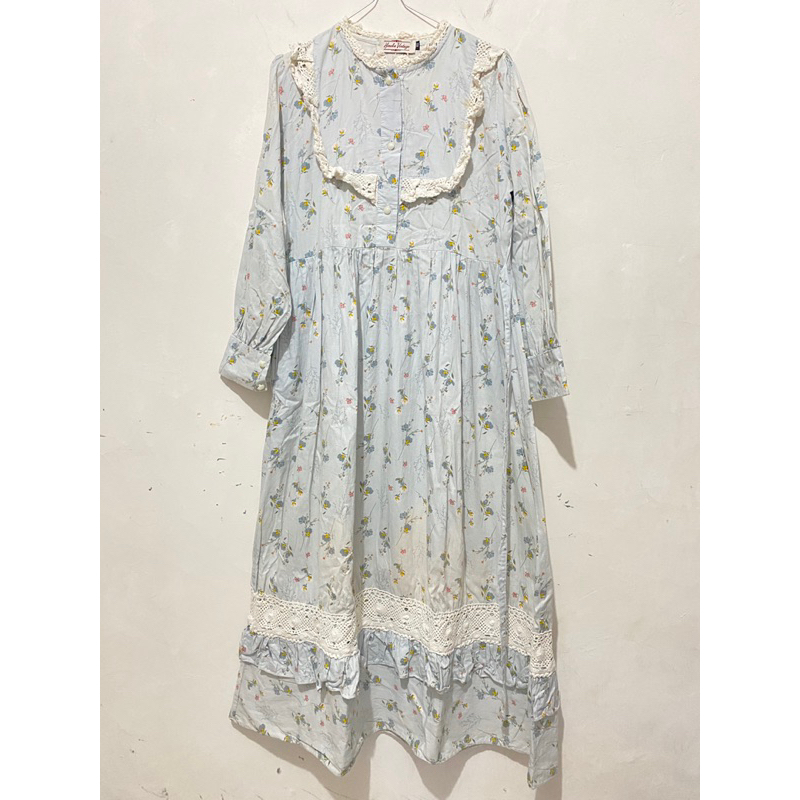 Preloved Diana Dress Himeka Vintage Soft Blue uk XS