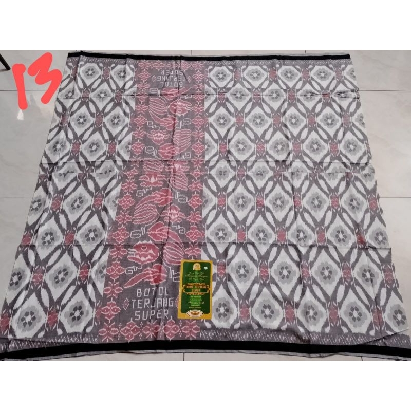 Sarung GOYOR BOTOL TERJANG ATBM Bahan Fiber Grade Silver