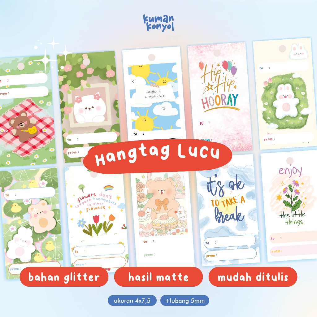 

HANGTAG MINI ◼️ HANG TAG LUCU ◼️ TAG LUCU ◼️ THANK YOU ◼️ HAPPY BIRTHDAY ◼️ GIFT CARD