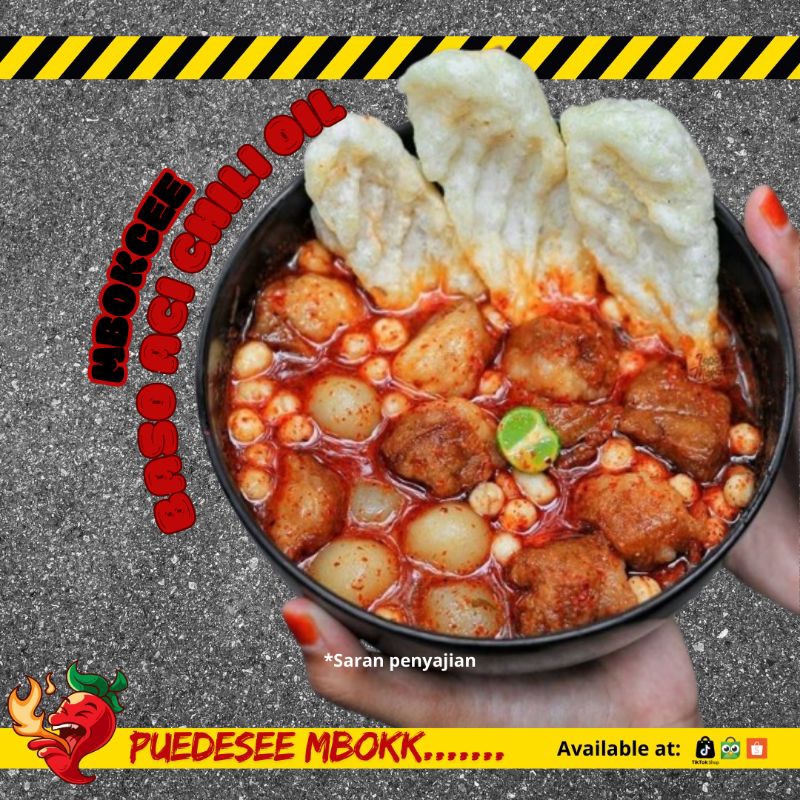 

Bakso aci Chili oil MURAH JUMBO