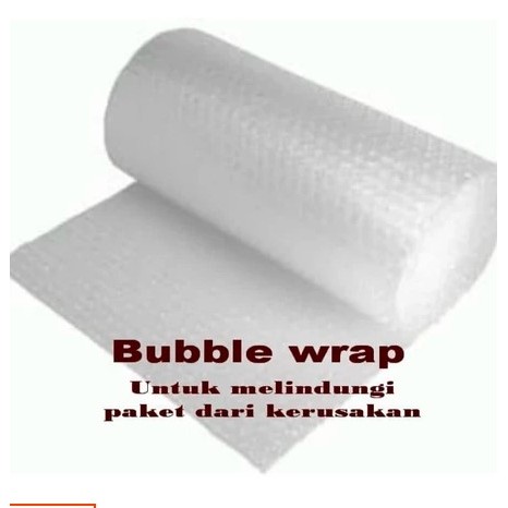 

Extra bubble wrap tambahan packing