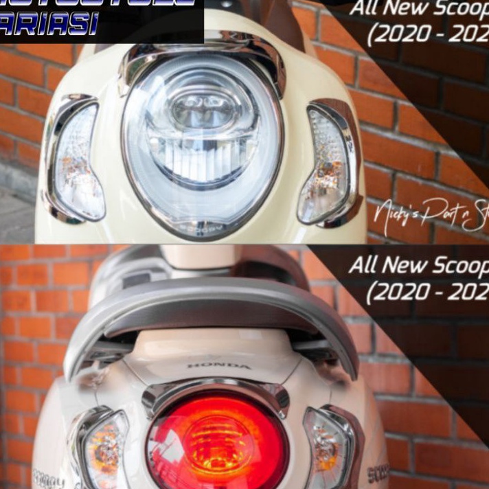 DISKON MENGEJUTKAN Garnish Scoopy 22223 Garnish Lampu Depan Scoopy New Garnish TGP