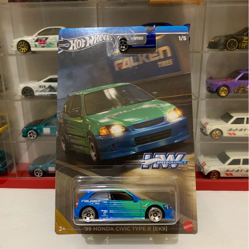 Hot Wheels Civic Type R EK9 Falken