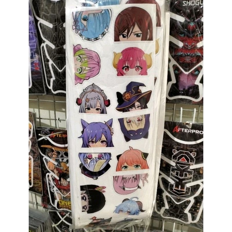 

sticker pack vinyl motif anime