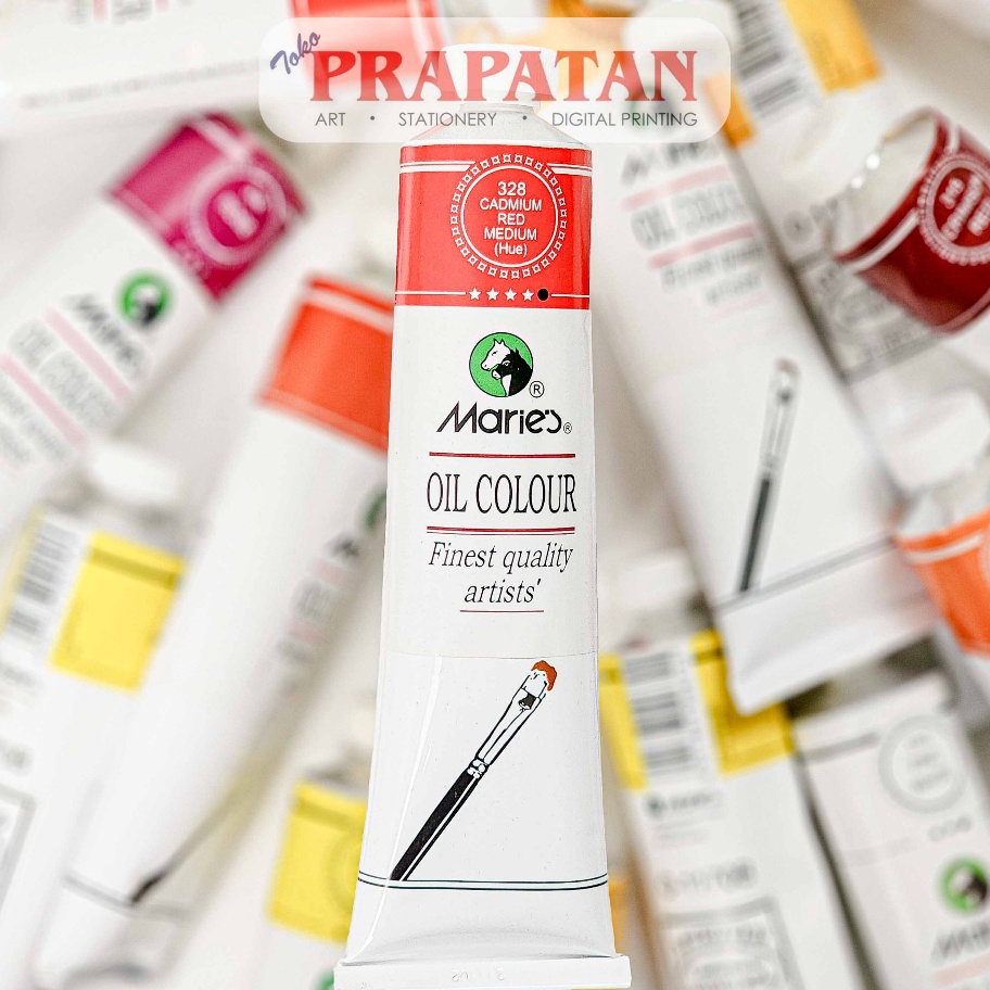 

DISKON LUAR BIASA Cat Minyak Maries 17ml Maries Oil Color
