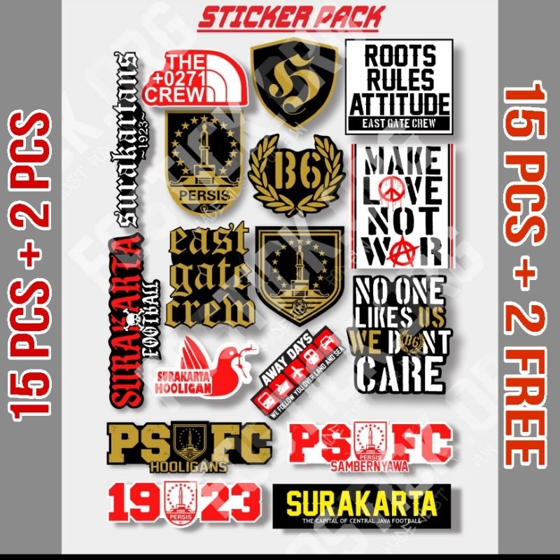 

STIKER PACK PERSIS SOLO SURAKARTANS