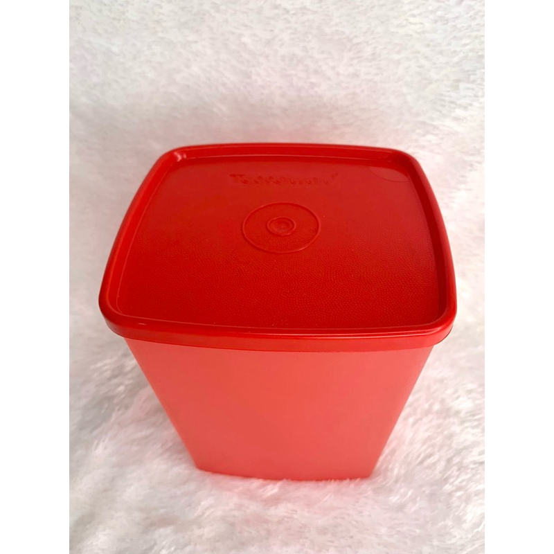 Tupperware Toples Square Merah