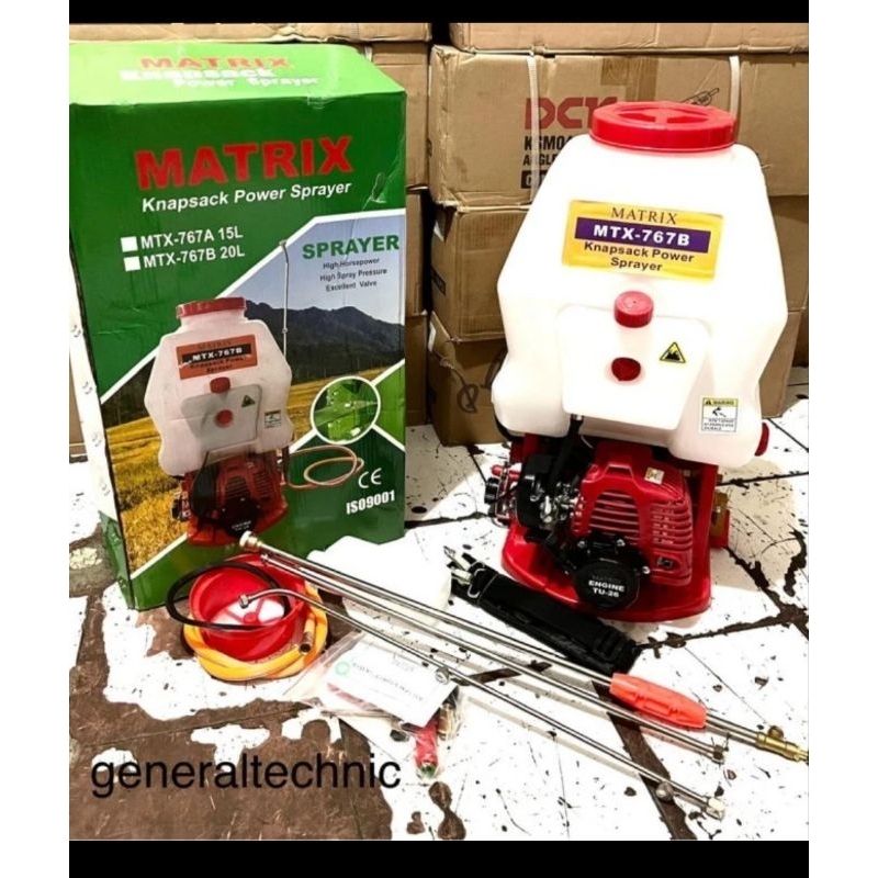 KNAPSACK SPRAYER SEMPROTAN HAMA 20L 2TAK MATRIX / SPRAYER HAMA GENDONG BENSIN