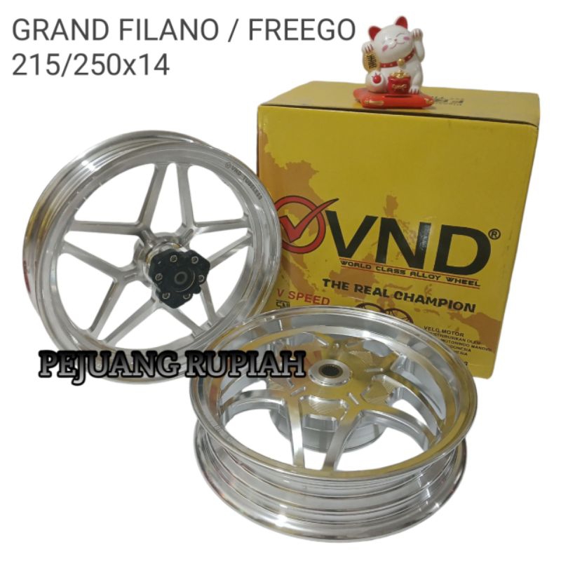 VELG RACING VND VSPEED YAMAHA FREEGO GRAND FILANO 215/250 RING 12