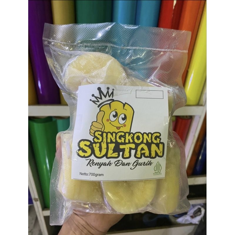 

SINGKONG SULTAN Renyah Gurih dan Merekah...