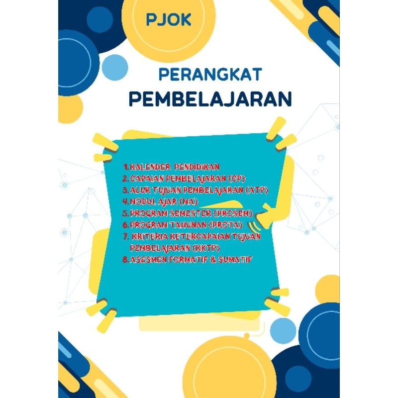 

Perangkat Ajar Pjok Fase A (semester ganjil)