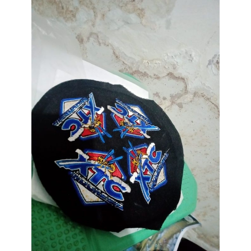 Logo Bordir XTC ukuran 7 cm