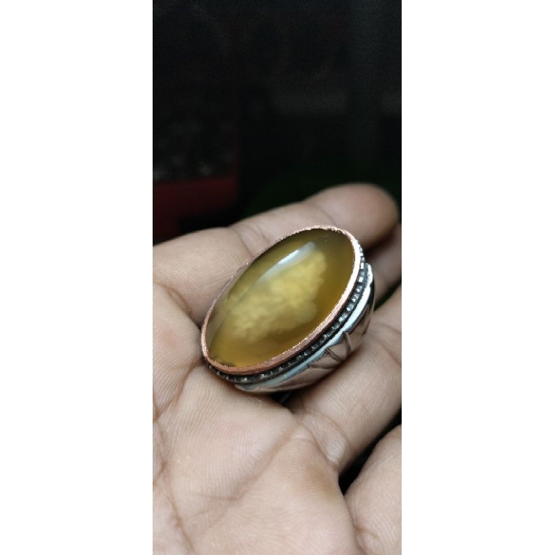 beli disini Batu akik pandan lumut semu