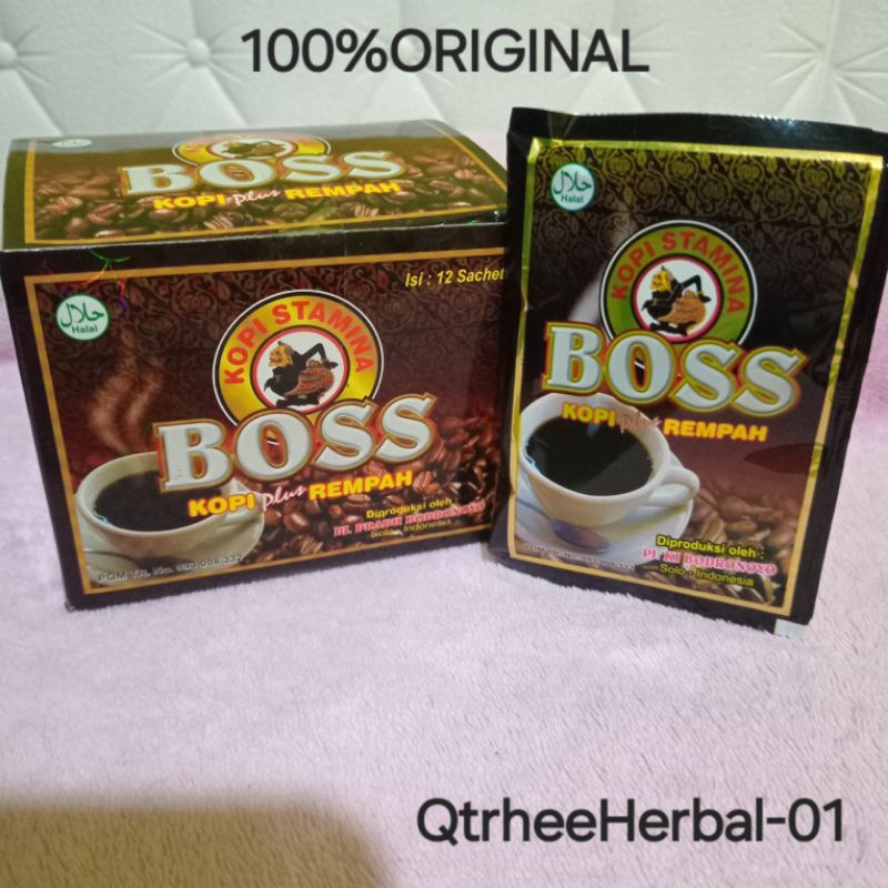 

Kopi plus Rempah BOSS 100%ORIGINAL