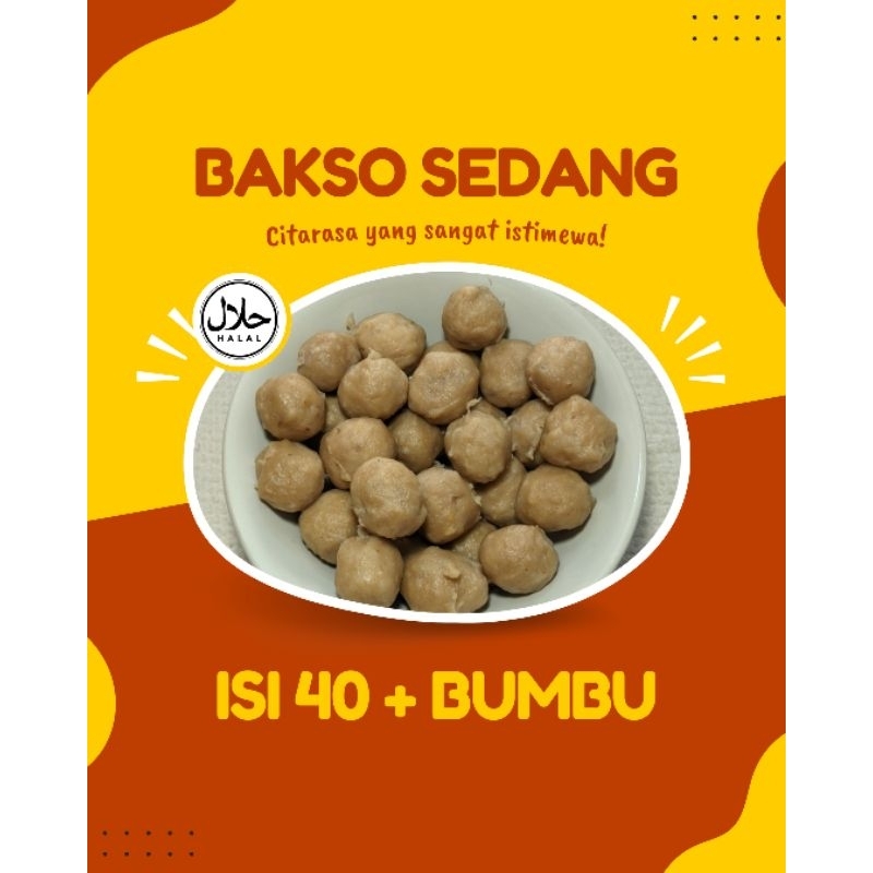 

BAKSO SEDANG ISI 40 BERAT 500 GRAM